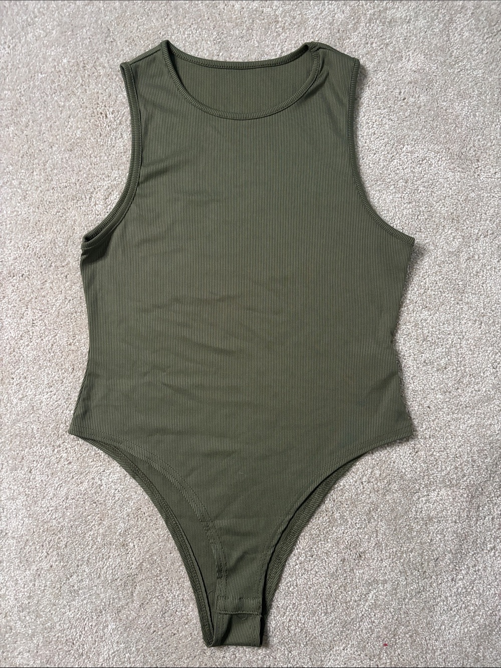 SHEIN Dark Green Bodysuit